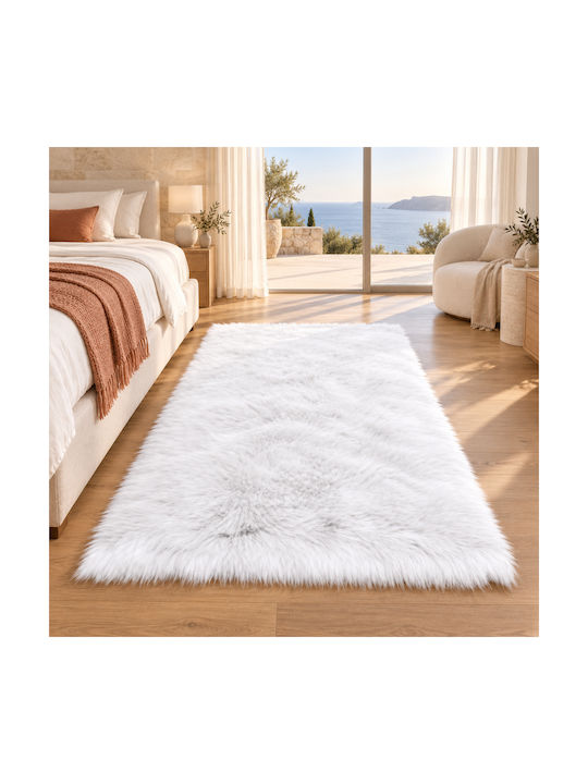 My Home Luxury Angel Non-slip Runner Rug Furry ...