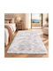My Home Luxury Angel Antiderapant Covor Rectangular Din Blană Alb 60x90cm
