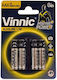Vinnic Алкални батерии AAA 1.5V 4 бр.