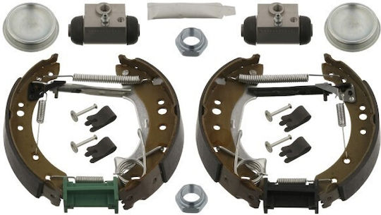 Hintere Bremsbacken Citroën C2 C3 1007 424233