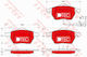 Trw Gdb1403dte Brake Pad Set Disc Brake