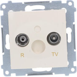 Kontakt-simon Antenna Socket Simon54 Rtv 1db En...