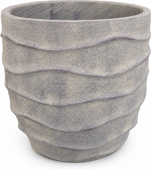 Artekko Artekko Beton Pflanzgefäß Grau Grüner Patina 40,5x40,5x38cm Artekko Artekko Beton Pflanzgefäß Grau Grüner Patina 40,5x40,5x38cm