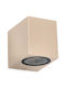 123led Iluminat Exterior Montat Pe Perete Spot GU10 IP44 6.8x9.2x8.1cm