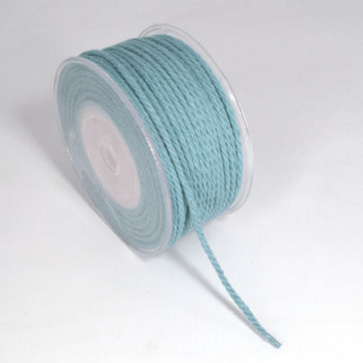 Șiret Rotund Mat Tricolor 4mm Albastru Petrol