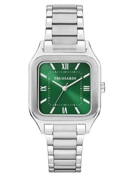 Trussardi Men's Watch 35mm Battery with Silver ...