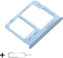 Suport Tăvi SIM Samsung A32 5G A326 Dual SIM Slot Card Microsd + Cheie SIM Inclus Albastru Suport Tăvi SIM Samsung A32 5G A326 Dual SIM Slot Card Microsd + Cheie SIM Inclus Albastru