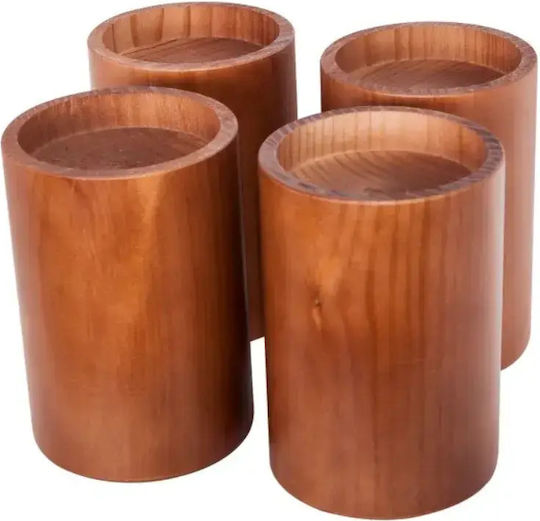 Elevator de mobilier din lemn 1 buc 14 cm Garcia 2271