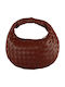 Knitted Women's Crossbody Bag Brown