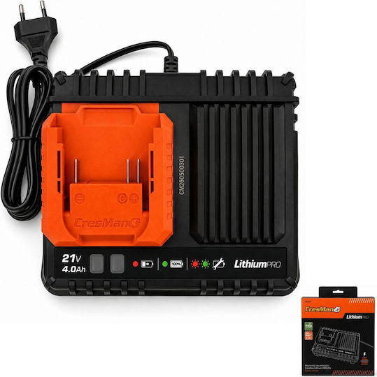 Cresman Cresman Ladegerät Für Werkzeugbatterien 21V