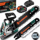Humberg HM-436 Battery Chainsaw 1x4Ah Brushless 21V Brushless with 30.5cm Blade