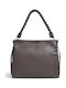 Damentasche aus Leder Hobo Schulter Tasche Braune