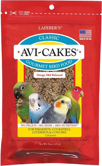 Lafeber's Fruit Delight Avi-Cakes Pellet Food For Canaries 227gr