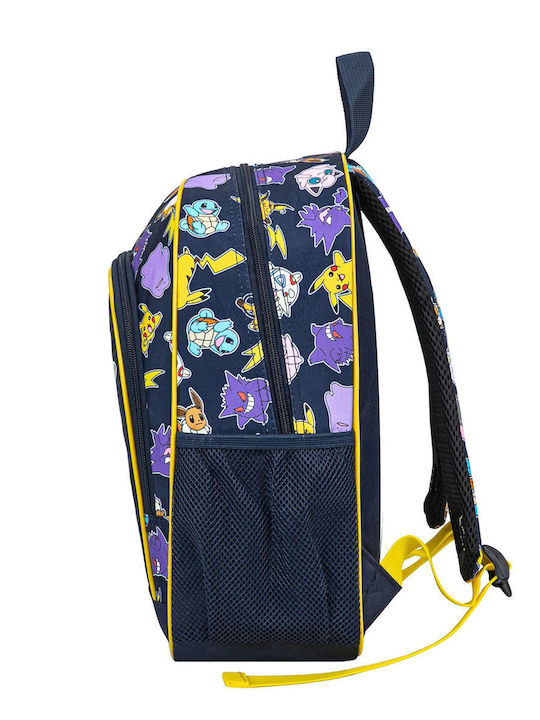 Pokemon Pikachu Σχολική Τσάντα Πλάτης Μπλε