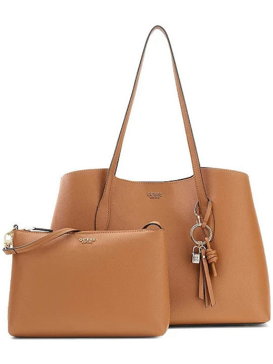 Guess Melody Women's Shoulder Bag Brown
