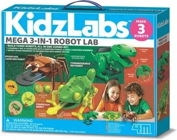 Mega Robotics Laboratory Kidzlabs 3 Robots