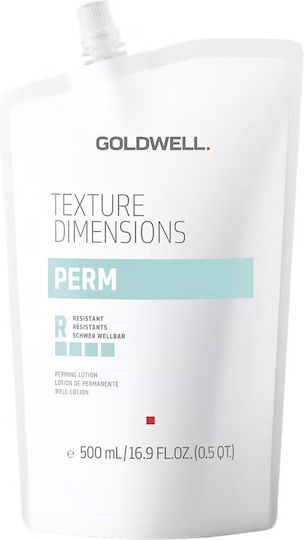 Goldwell Texture Dimensions Perm R Hair Perm Lotion Waves Normal To Resistant Hair 500 Ml