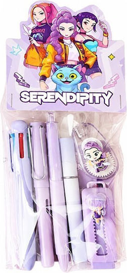 Kinder Schreibwaren-Sets mit Bleistift, Radiergummi, Notizbuch und Stift 7 Stück