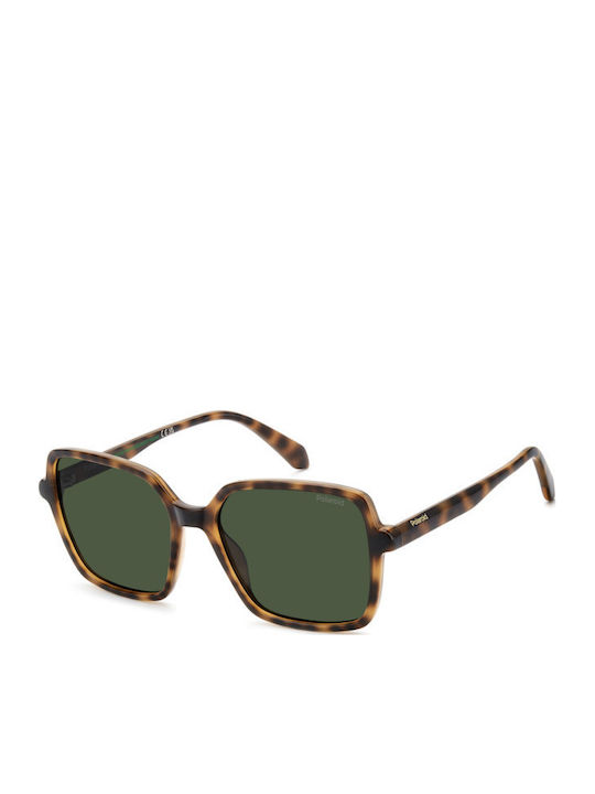 Polaroid Unisex Sunglasses with Brown Tartaruga...