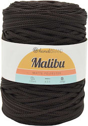 Malibu Cord Yarn 200g Polyester Brown