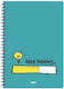 Next Spiral Ruled Notebook B5 70 Sheets 2 Subje...