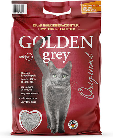 Pet Earth Golden Grey Άμμος Γάτας 14kg