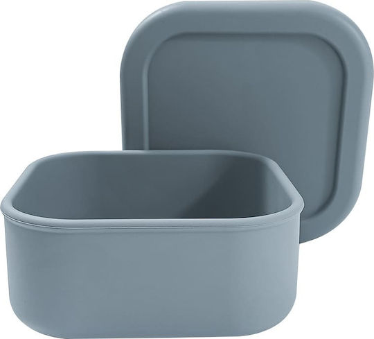 Queen Mother Flexi Kids' Food Container from Silicone Grey