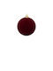 Weihnachtsbaumschmuck Ball Samt Bordeaux 8cm L27149-t