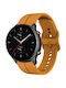 Gummi-Armband Gelbes 22mm
