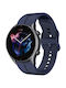 Gummi-Armband Marineblau 22mm