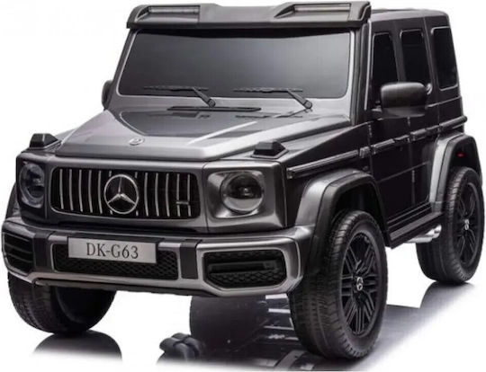 Amg G63 Cu Două Locuri Cu Telecomandă Licențiat 24 Volt Gri