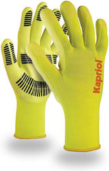 Kapriol Work Gloves Yellow Nitrile Kapriol Work Gloves Yellow Nitrile