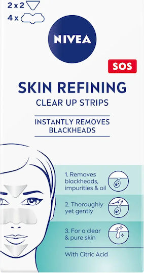 Nivea Pore Cleansing Strips Маска за Лице 6 Бройки