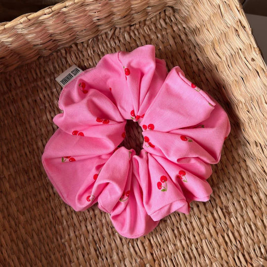 Miss Minimal Scrunchie Rosa