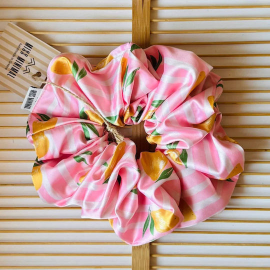Miss Minimal Scrunchie Rosa