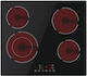 Robin Ceramic Autonomous Cooktop with Lock Mode 59x52cm