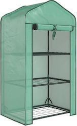 Outsunny 84H-069V01GN Greenhouse with Metallic ...