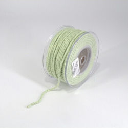 Twisted Lace Mat Three-Strand 4mm Light Green P...