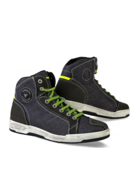 Stylmartin Kansas Männer Reitstiefel Leder Wasserdicht Denim 659-10108 Stylmartin Kansas Männer Reitstiefel Leder Wasserdicht Denim 659-10108