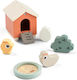 Детска играчка Tiny Farm от дърво