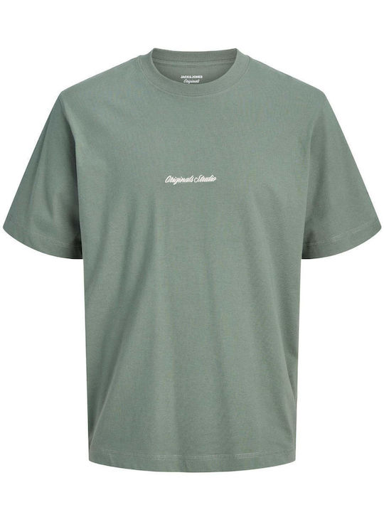 Jack & Jones T-Shirt Grüne Herrenblusen