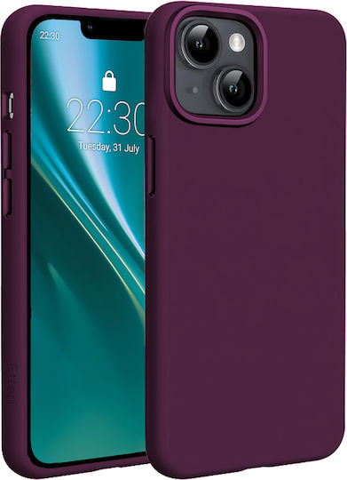Etteri Силиконов Калъф за Мобилен Телефон iPhone 13 6.1" Тъмна Череша