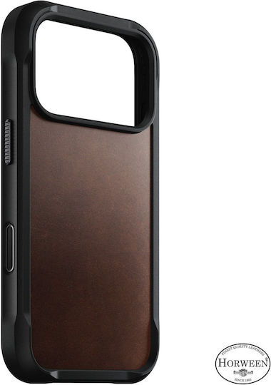 Nomad Rugged Leather Case Rustic Brown Horween Iphone 18 Pro/17 Pro 114765118e8e