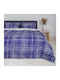 Single Duvet Cover Set 165x245 2 Sides Naf-naf Summit 152 Pacific Blue