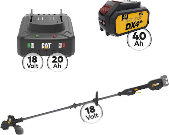 CAT Combo-46 Храсторез за Рамо / Ръчна На Батерия 18V 3.6kg с 1 Батерия 4Ah