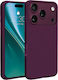 Etteri Silikon Mag Case iPhone 17 Pro Max 18 Pro Max 6 9 Zoll Dunkle Kirsche