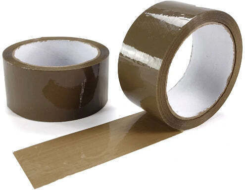 Forpus Geko Verpackungsfolie 50mm x 66m in Braune Farbe