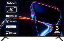 Tesla Smart Телевизор 43" 4K UHD LED 43H665BUV HDR (2026) Tesla Smart Телевизор 43" 4K UHD LED 43H665BUV HDR (2026)