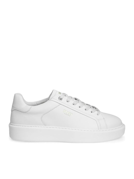 Boss Shoes Ανδρικά Sneakers Λευκά