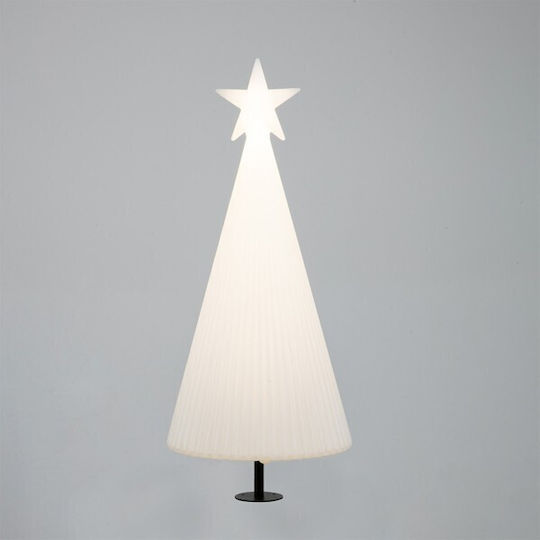 Illuminated Christmas Decorative Metal Tree 90cm Outdoor Electric White
